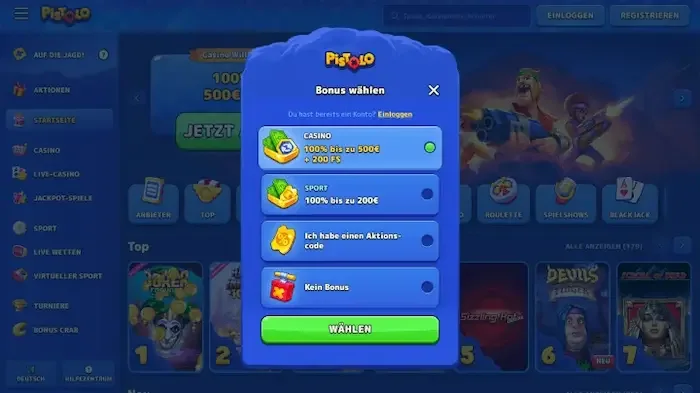 Pistolo Casino — Dentro Pistolo Casino: screenshot 3